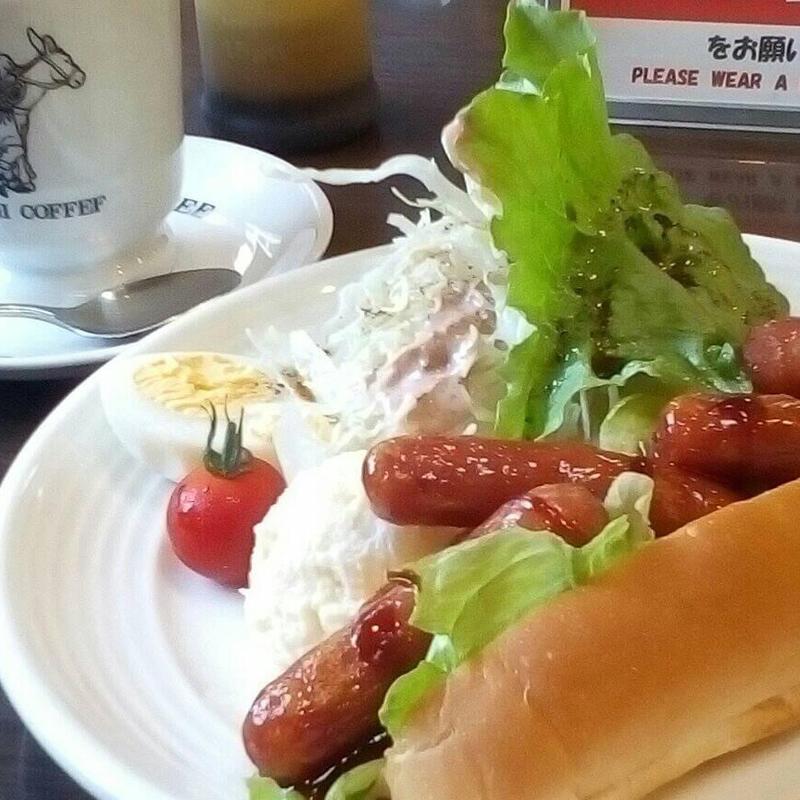 ホットドッグセット(高木珈琲店 高辻本店 （タカギコーヒーテン）)