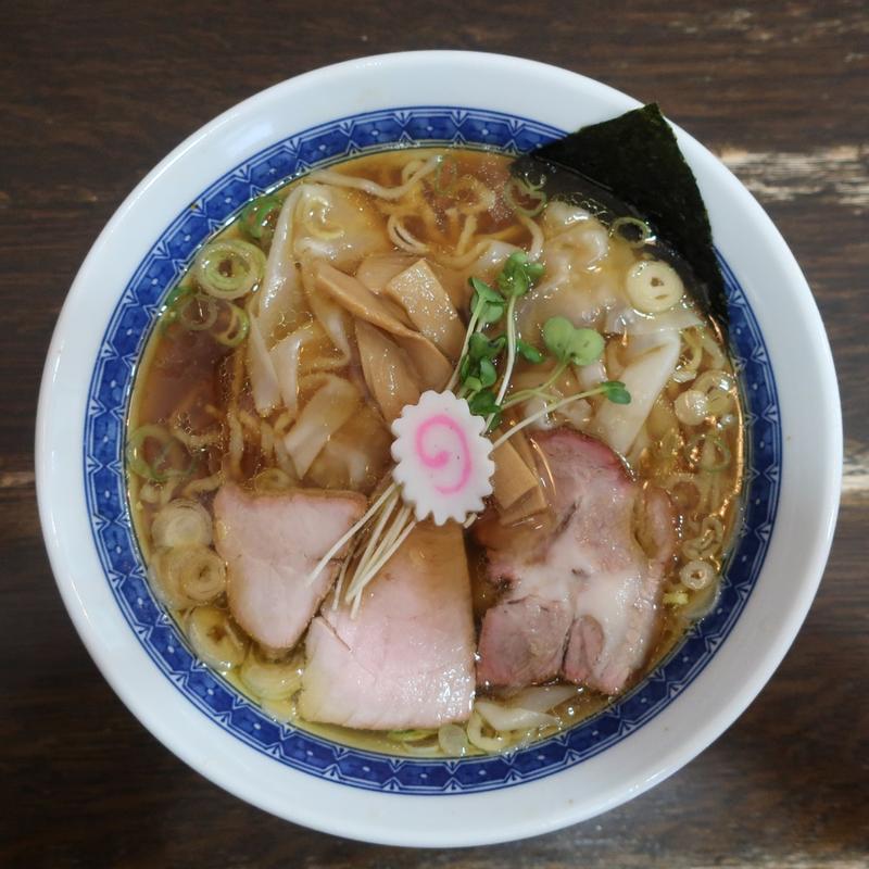 ワンタンメン(手打ち中華そばいまの家分-ten-)