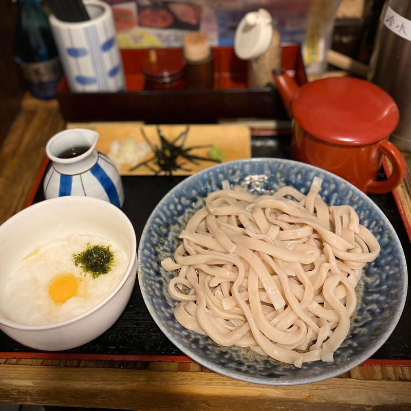 とろろうどん(小盛)(国分寺 甚五郎)