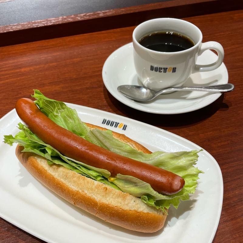 レタスドッグ(ドトールコーヒーショップ エキア北千住店)