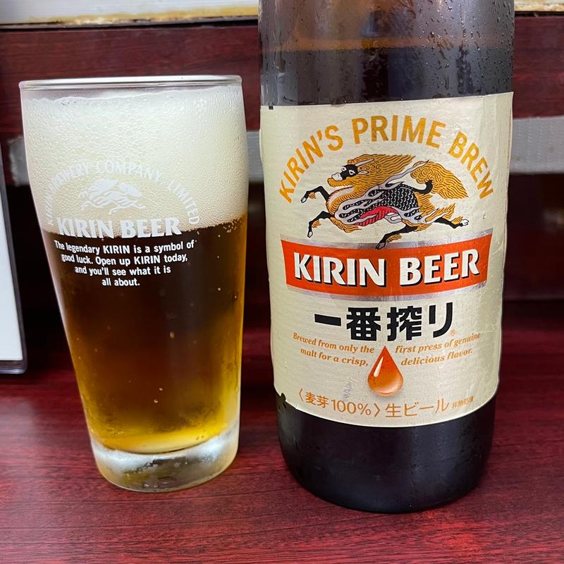 ビール大びん(中華・信さん)
