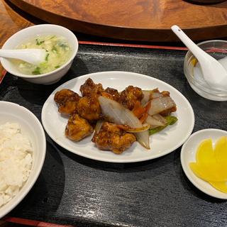 黒酢酢豚定食(福家 横浜本店)