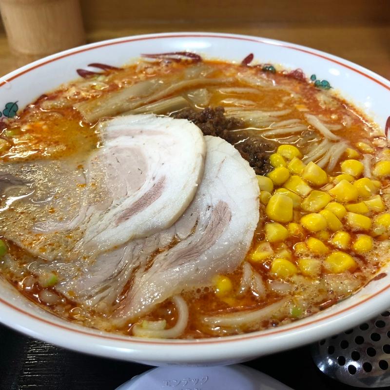 白ゴマ　坦々麺(担々麺の店 福の家北店)