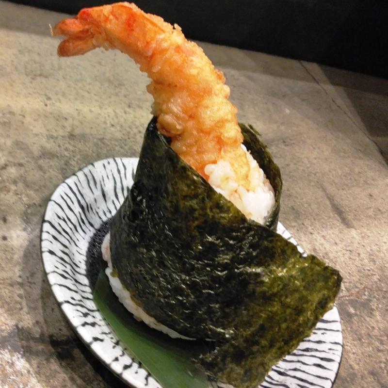 海老天むす(天ぷら酒場 ててて天)