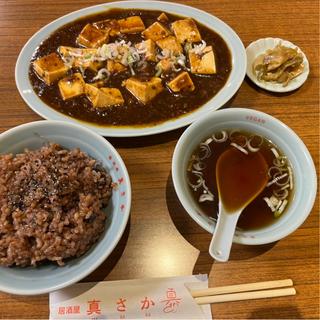 麻婆豆腐定食(居酒屋真さか)