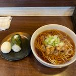 ゲソ天そば(そば滝)