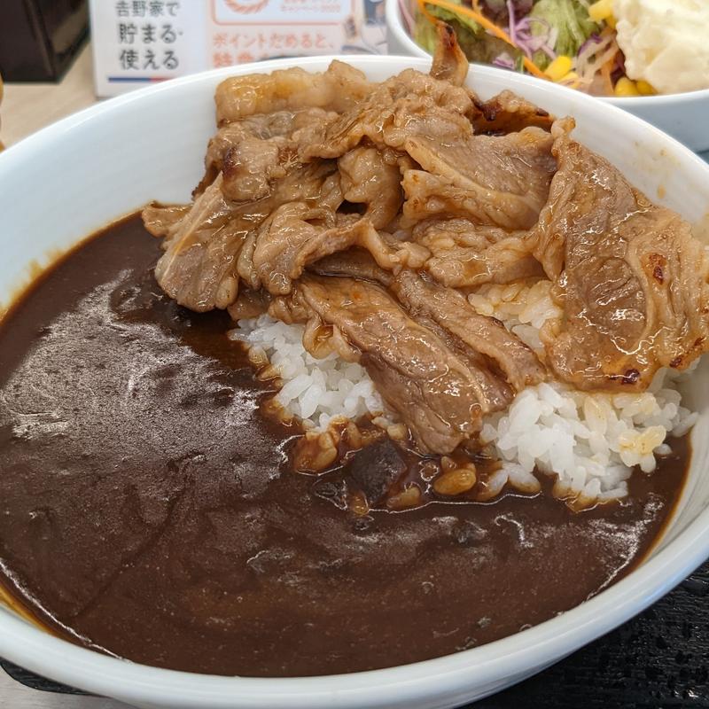 牛カルビカレー(吉野家 両国店 )