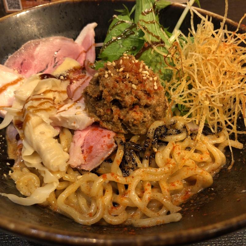 汁なし鯛担麺(鯛担麺専門店 抱きしめ鯛)