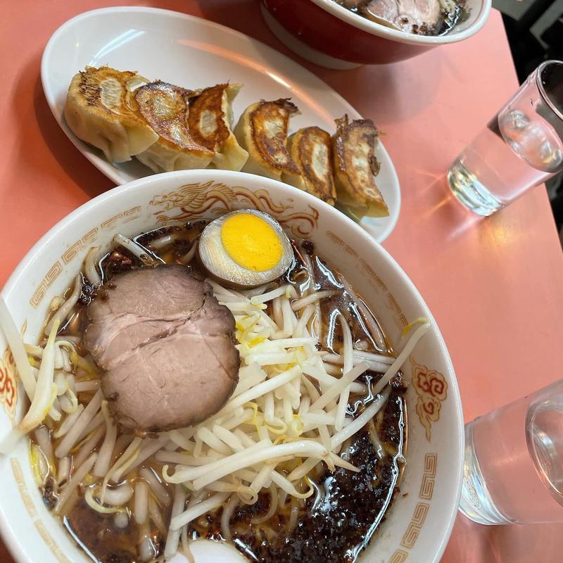 ラーメン 餃子(永楽　そば店 （【旧店名】中華そば 永楽）)