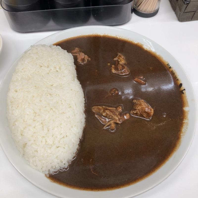 ビーフカレー大盛(カレーの店龍)