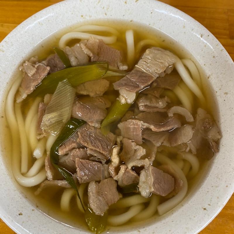 肉うどん(一番うどん)