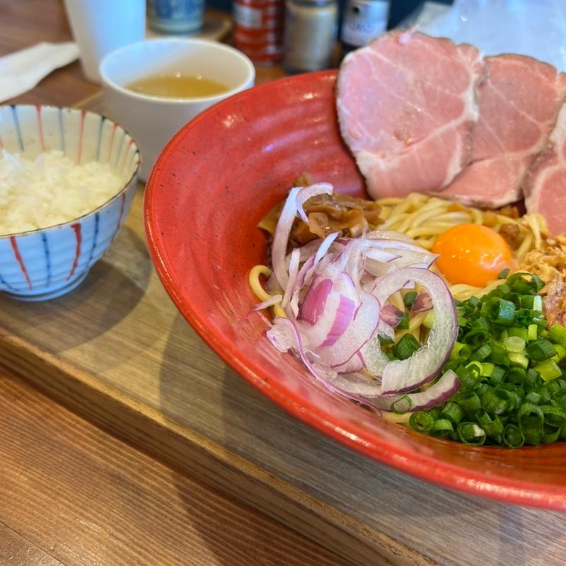 まぜそば(濃厚鶏白湯らーめん 柚葉)