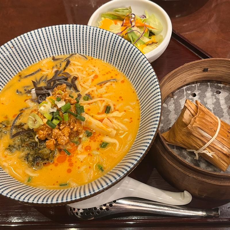 坦々麺セット(大連餃子基地 DALIAN六本木店)