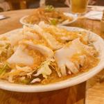 イカとセロリの塩味炒め