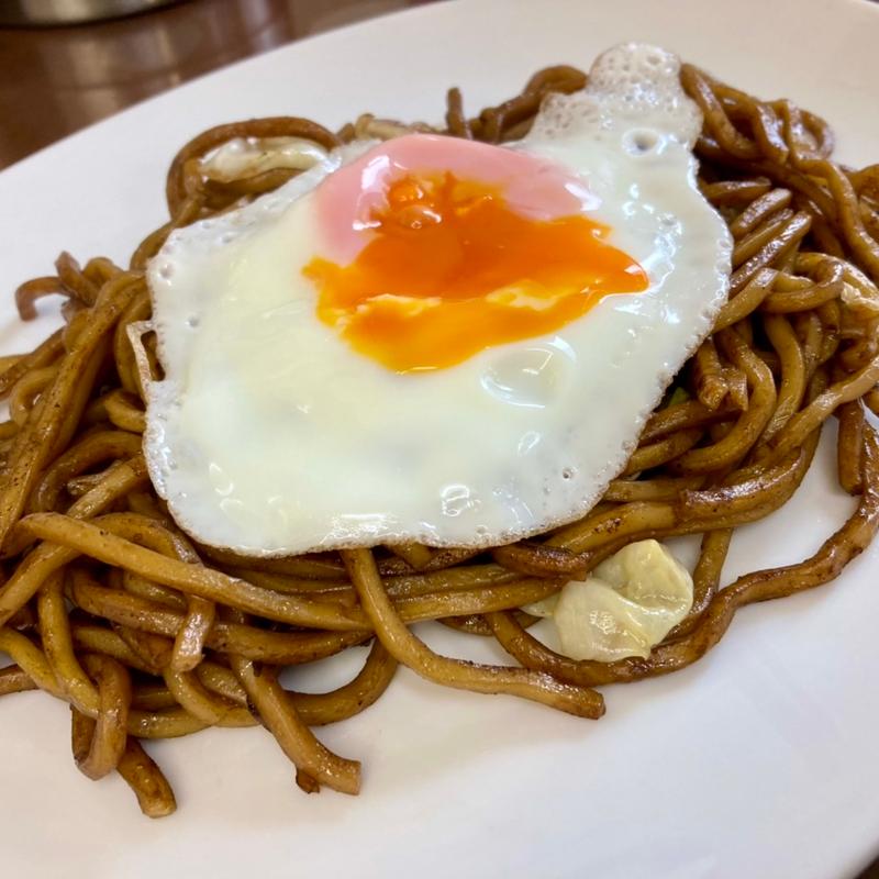 玉子焼きそば（中）(ばそき家)