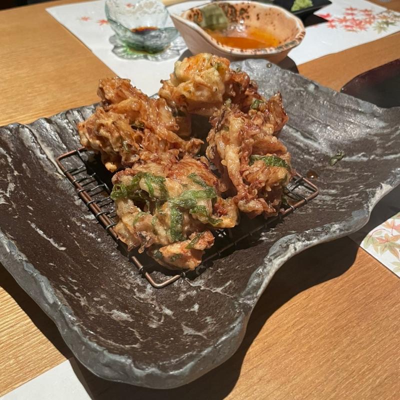 かき揚げ(和食料理店 海奴(みやこ))