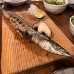 秋刀魚の塩焼き(炉端のじんべえ)