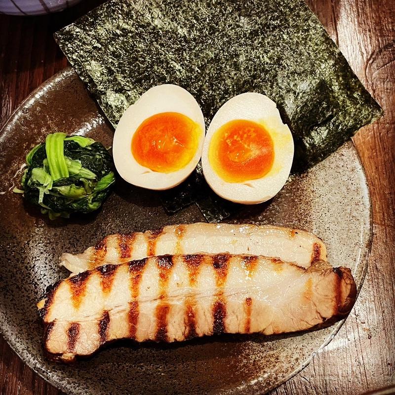 特製カレーつけめん（野菜盛り、ライストッピング）(しゅういち 等々力店 )