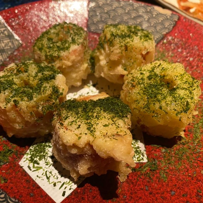 鯛ちくわの磯辺揚げ(西新宿 WA－DINNER き)