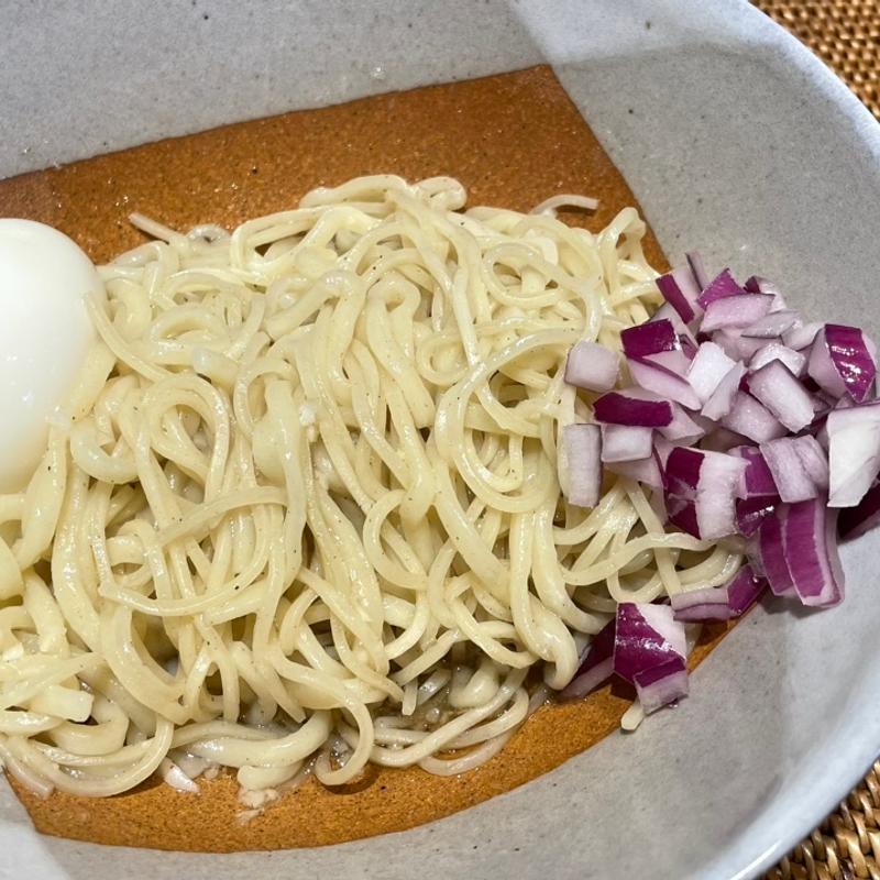油そば　卵トッピング(Dad's ramen 夢にでてきた中華そば)