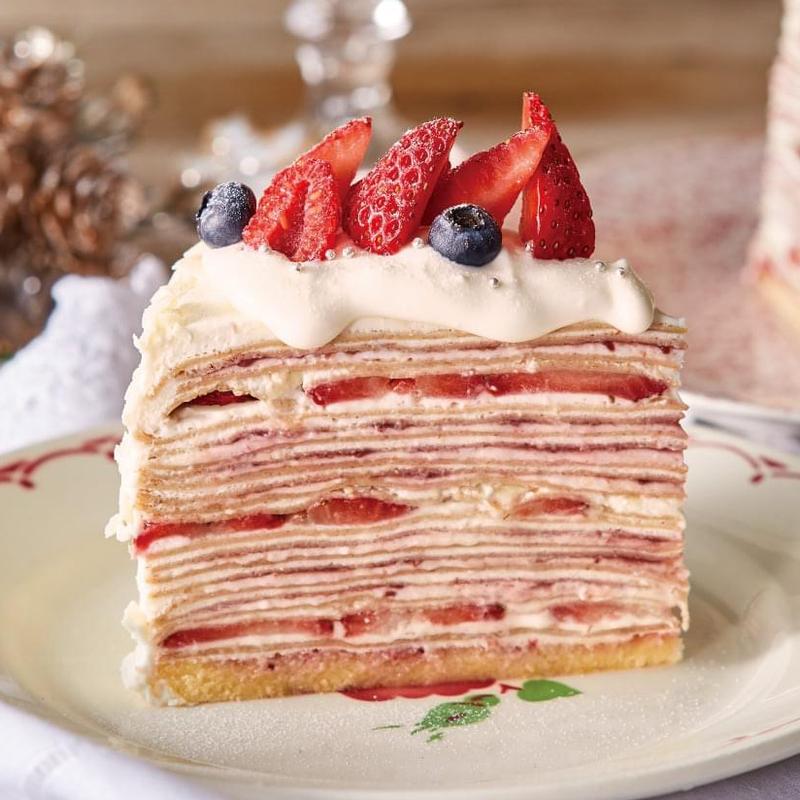 ベリーとマスカルポーネのミルクレープ(アフタヌーンティー・ラブアンドテーブル 表参道)