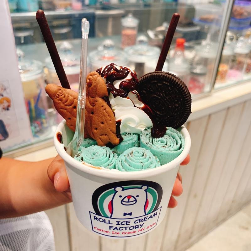 Chocolate Mint Jungle(ロール アイスクリーム ファクトリー)