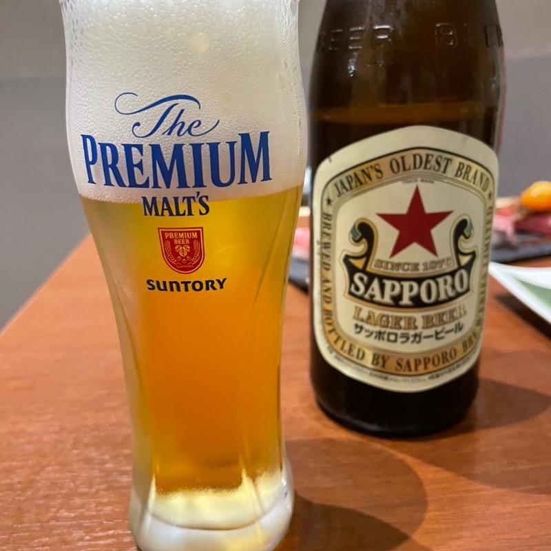 サッポロ瓶ビール(肉炉端 弁慶 鳳駅前店)
