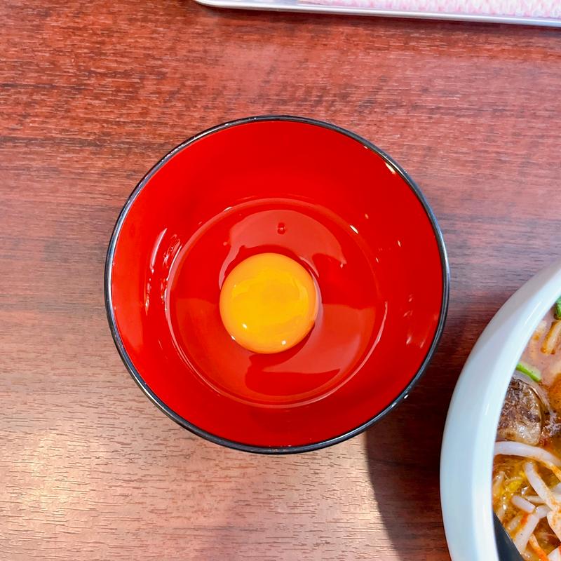 生卵1個(らーめん たきび)