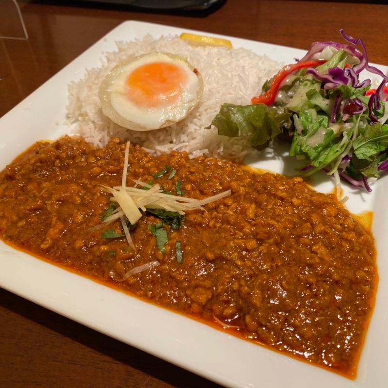 ドライキーマカレーセット(シターラダイナー エキュート品川店(SITAARA DINER))