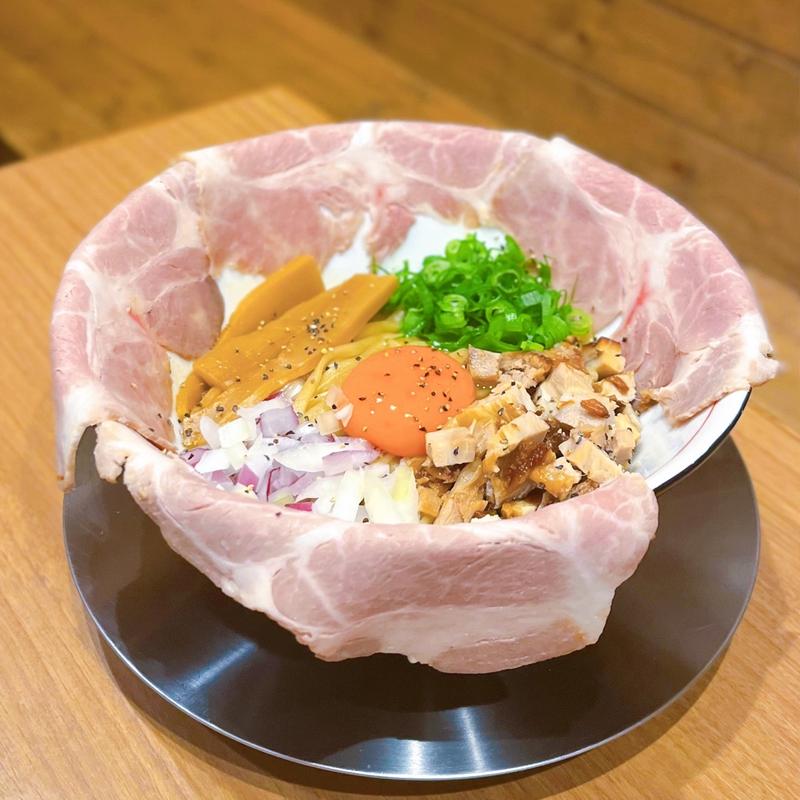 小麦の肉まぜそば(小麦と生きる道)