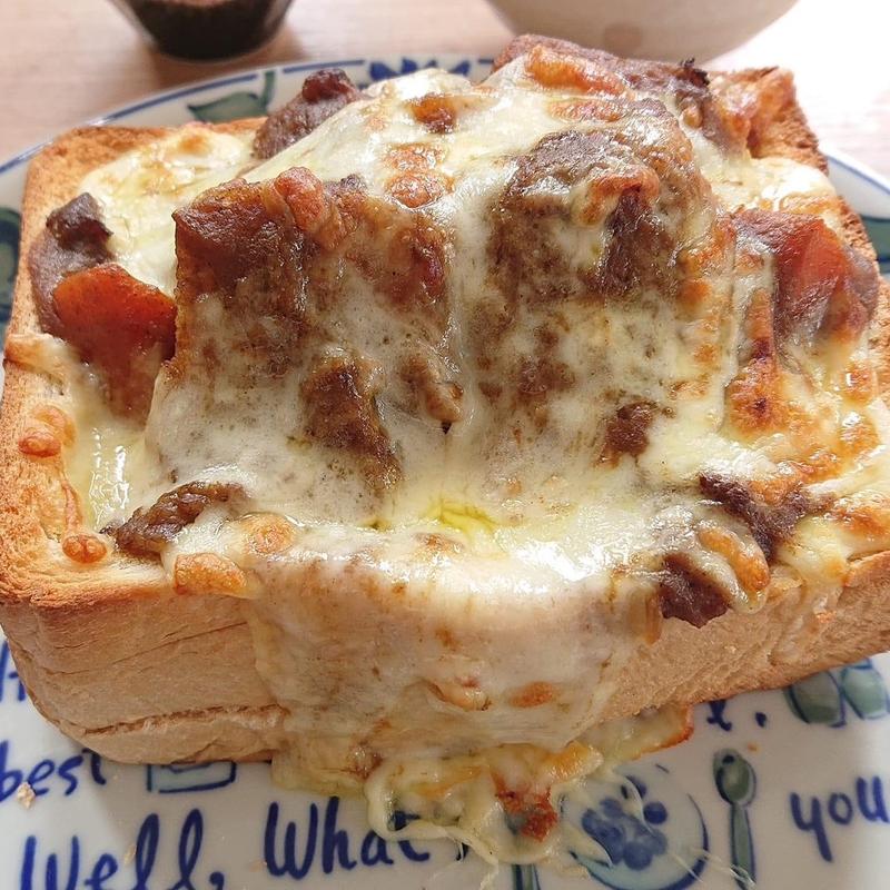 カレーパングラタン(LUNAcafe)