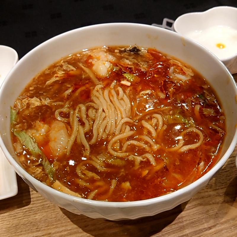 酸辣湯麺(御膳房ガーデン)