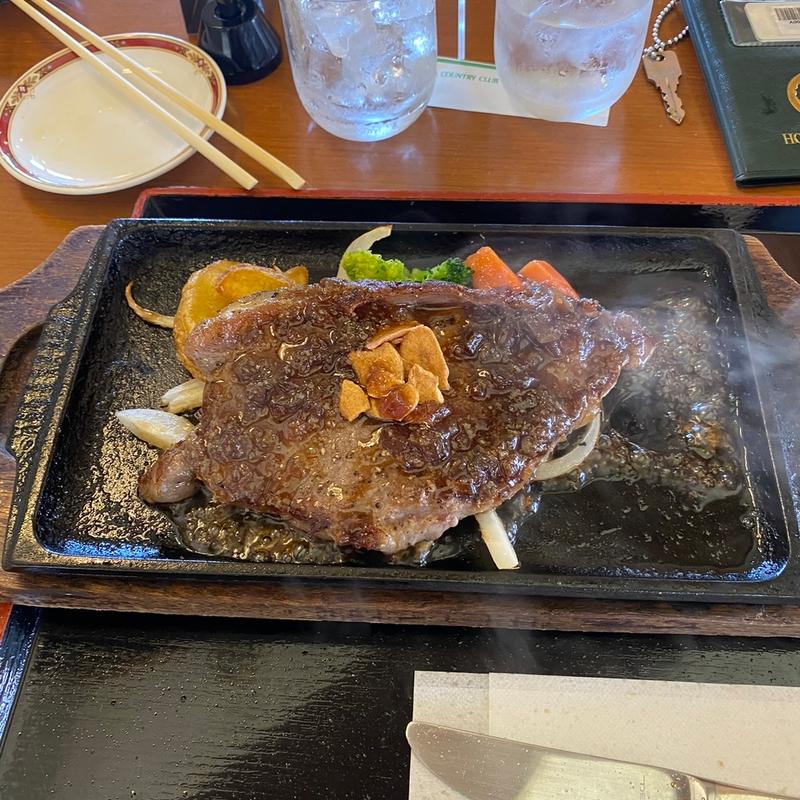 ステーキ(星の宮カントリー倶楽部レストラン )