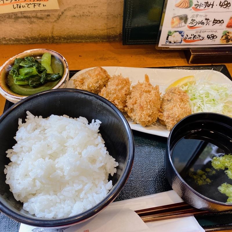 カキフライ定食(かきや NO KAKIYA （カキヤノカキヤ）)