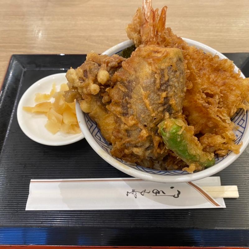 野菜天丼(日本橋 天丼 金子半之助 三井アウトレットパーク木更津店)