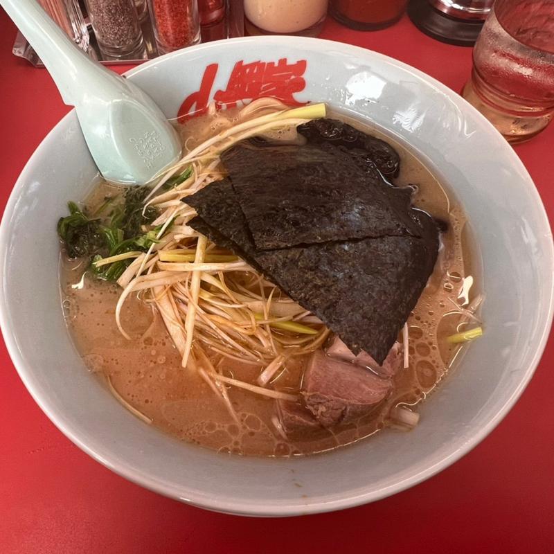醤油ネギラーメン(ラーメン山岡家 長府店)