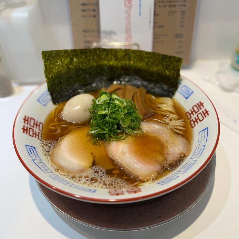 温製イリコそば②醤油(上方レインボー)