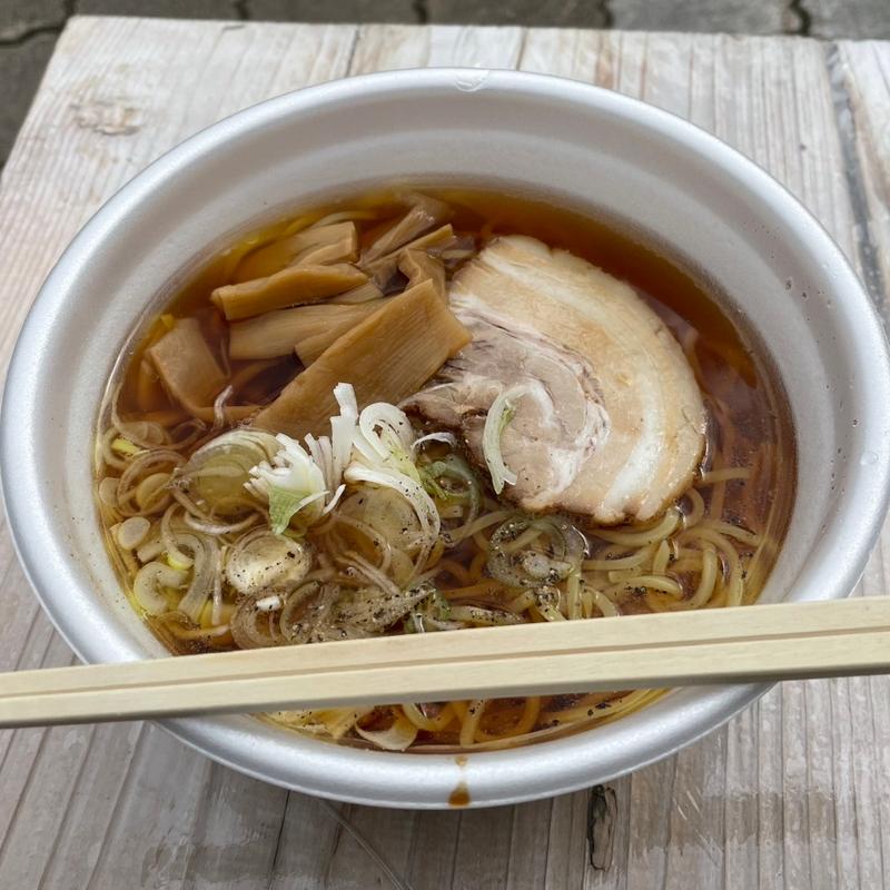 醤油ラーメン(道の駅 たじま )