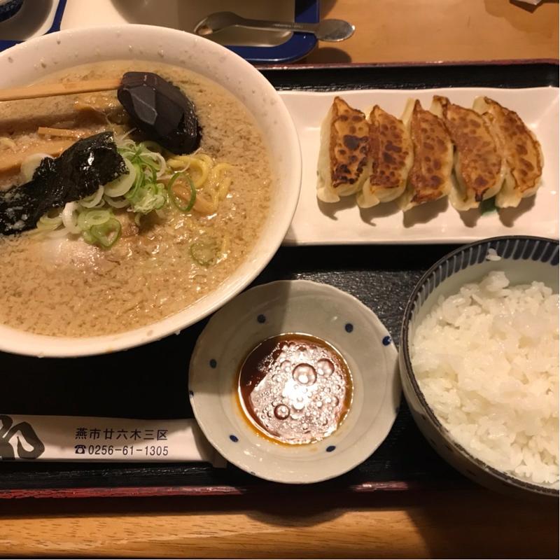 醤油ラーメン＋餃子セット(まんぷくログ勇 （まんぷくろぐ いさみ）)