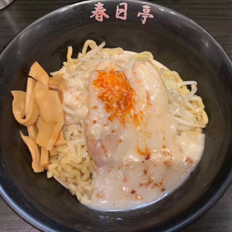 鳥豚油そば(油そば専門店 春日亭 渋谷センター街店)