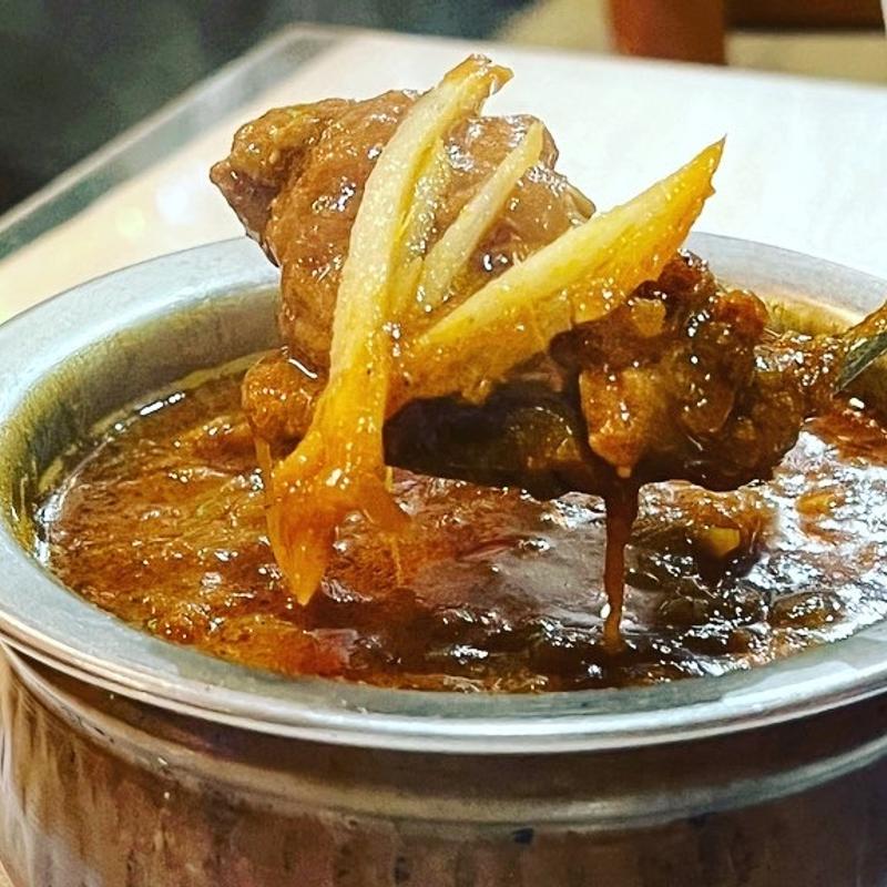焦がしチキンカレー(明かり富士 十条店)