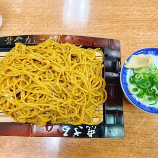 カレー麺ざる(力餅食堂 中崎店)