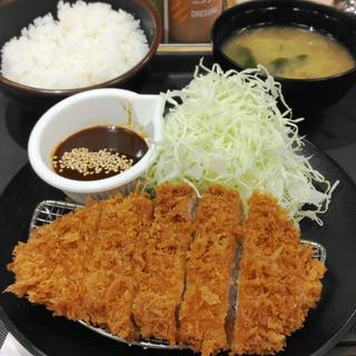 味噌ロースかつ定食(松のや 仙台中央店)
