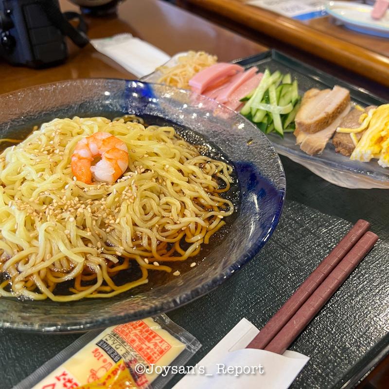 冷やし中華(美濃白川ゴルフ倶楽部)