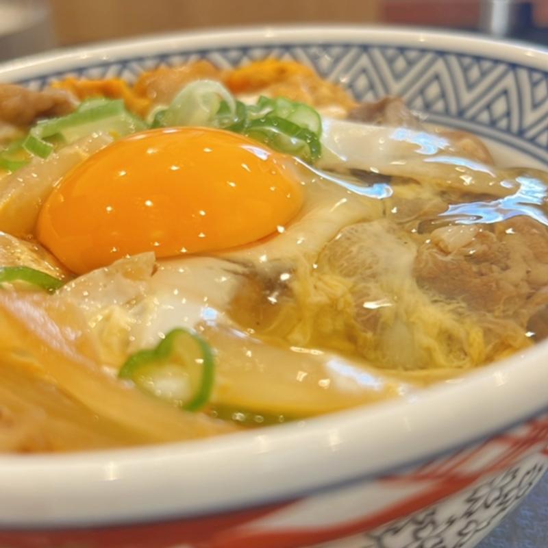 月見とじ丼･並 (吉野家 ２４７号線半田店)