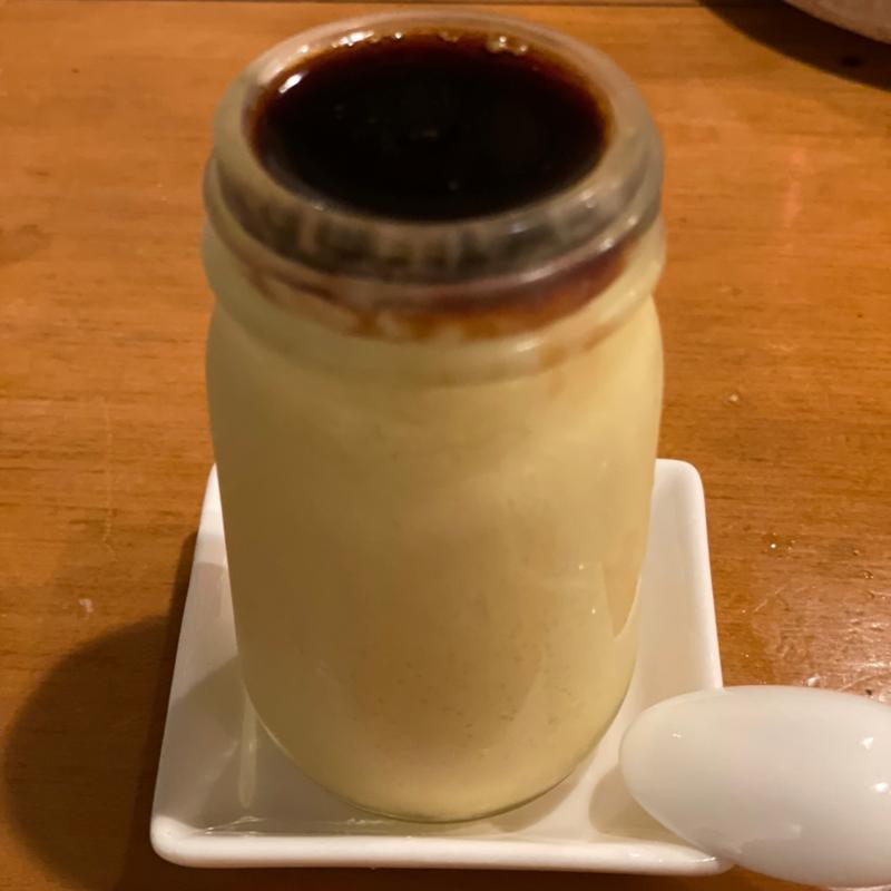 プリン(酒と焼鳥 ぶあいそ（旧ばか大将）)