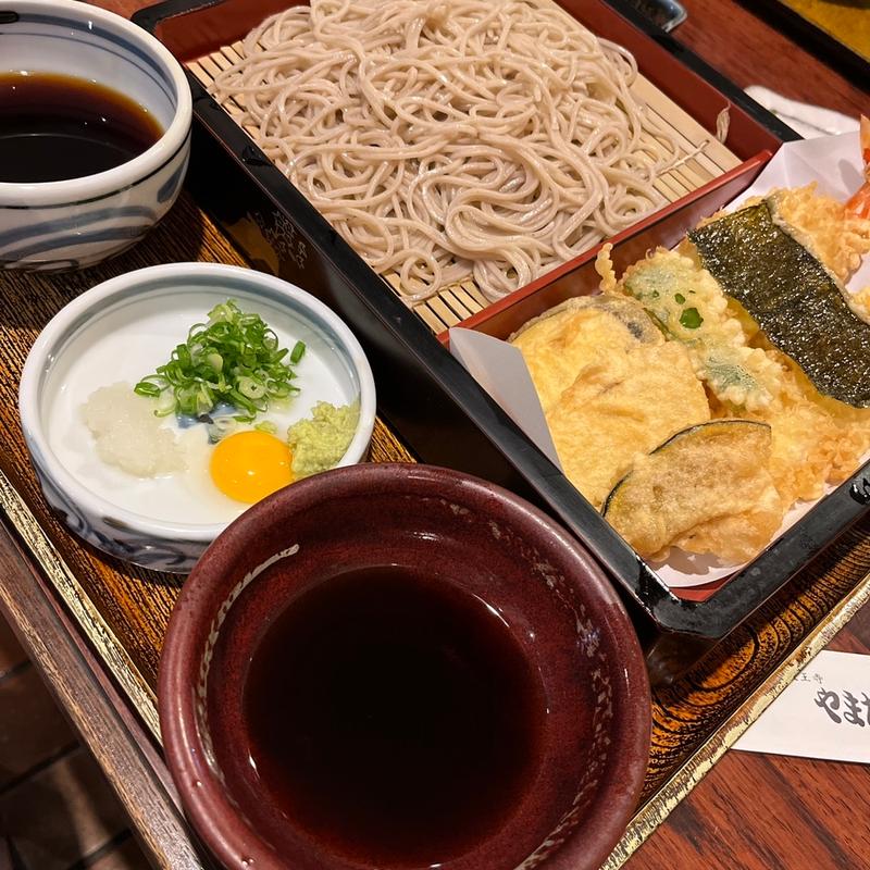 天ざる(やまがそば)