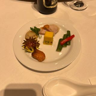五種冷菜盛合せ(中国料理東天紅 上野店)
