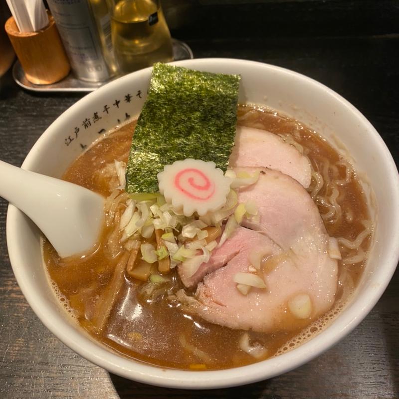 煮干し中華そば(江戸前煮干中華そば きみはん 五反田店)