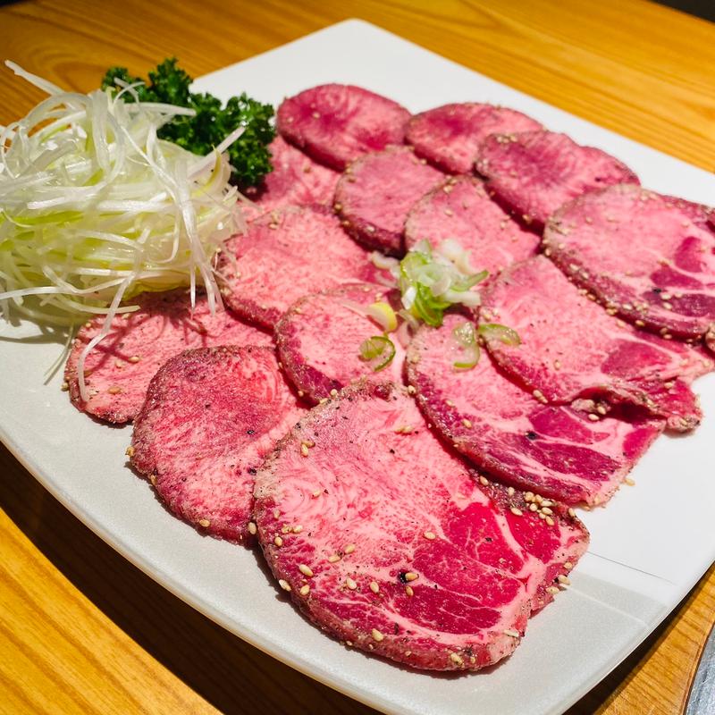 上タン塩中皿(大鵬軒 多摩平店 )